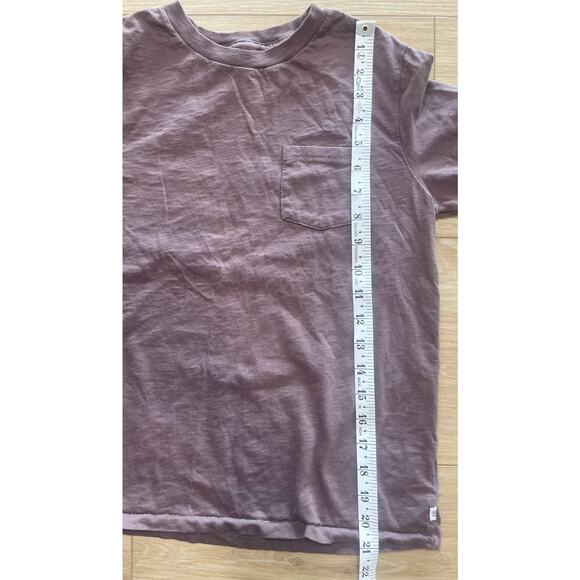 GAP Kids Large Organic Cotton Pocket T Shirt Dusty Purple Mauve Short Sleeve L - Picture 6 of 7